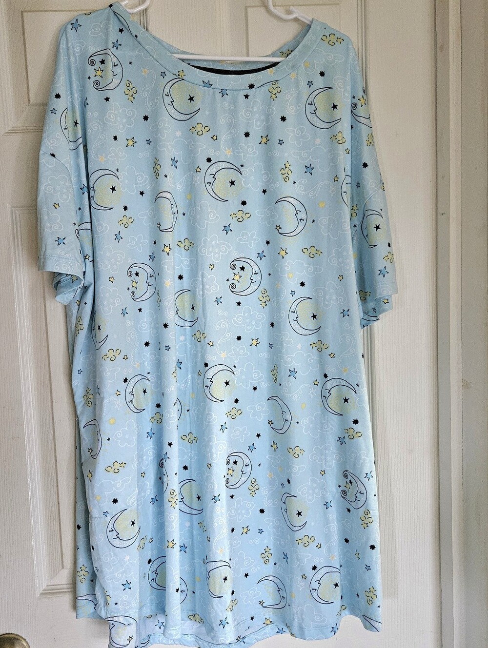 Plus Size Nightgown, Sweet Treasures Nighty, Moon Pajama